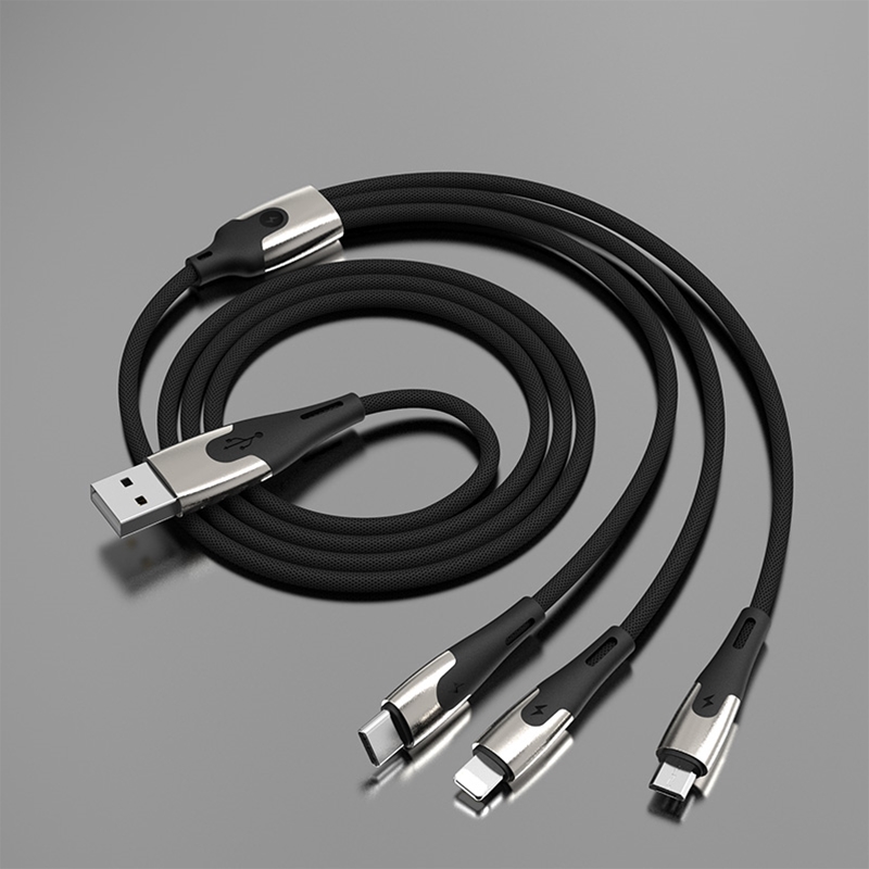 高腳杯 鋅合金一拖三數(shù)據(jù)線